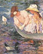 Mary Cassatt Summertime oil on canvas